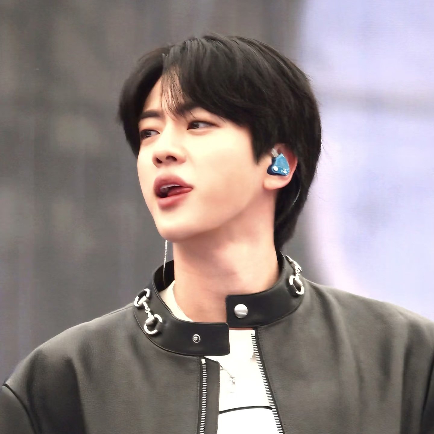 Recent activity shot of Jin (BTS)