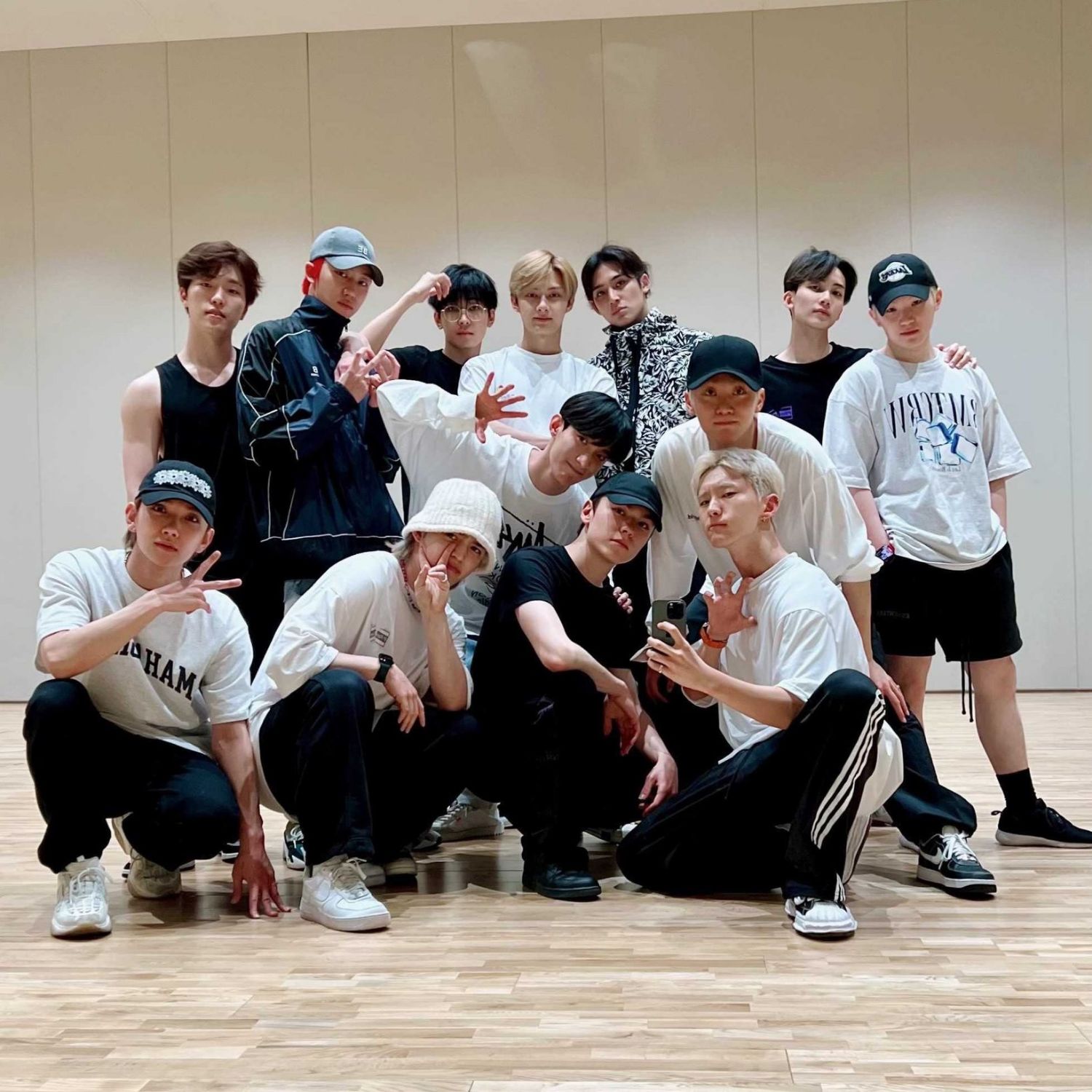 A moment captured by SEVENTEEN's fan
