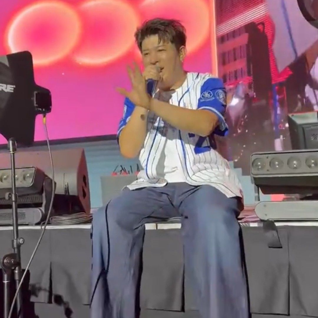 Behind-the-scenes cut of Shindong (Super Junior)