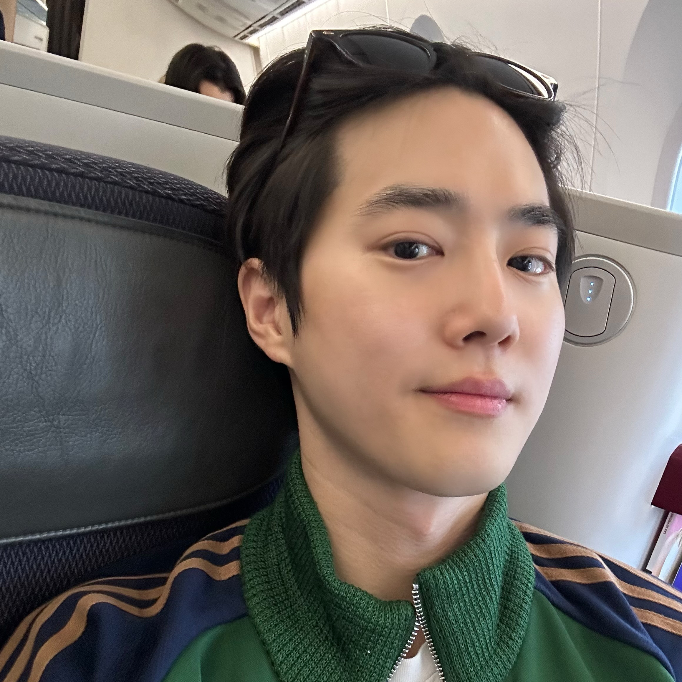 Behind-the-scenes cut of Suho (EXO)