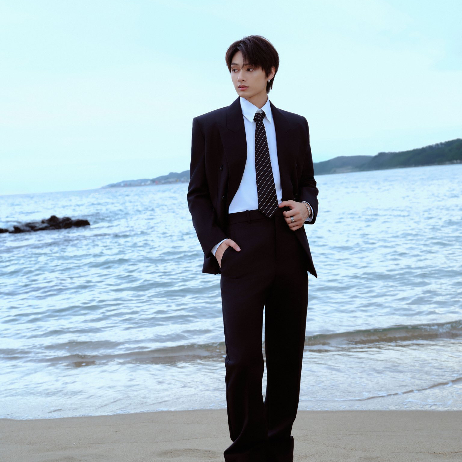 A moment captured by Jun (SEVENTEEN)'s fan