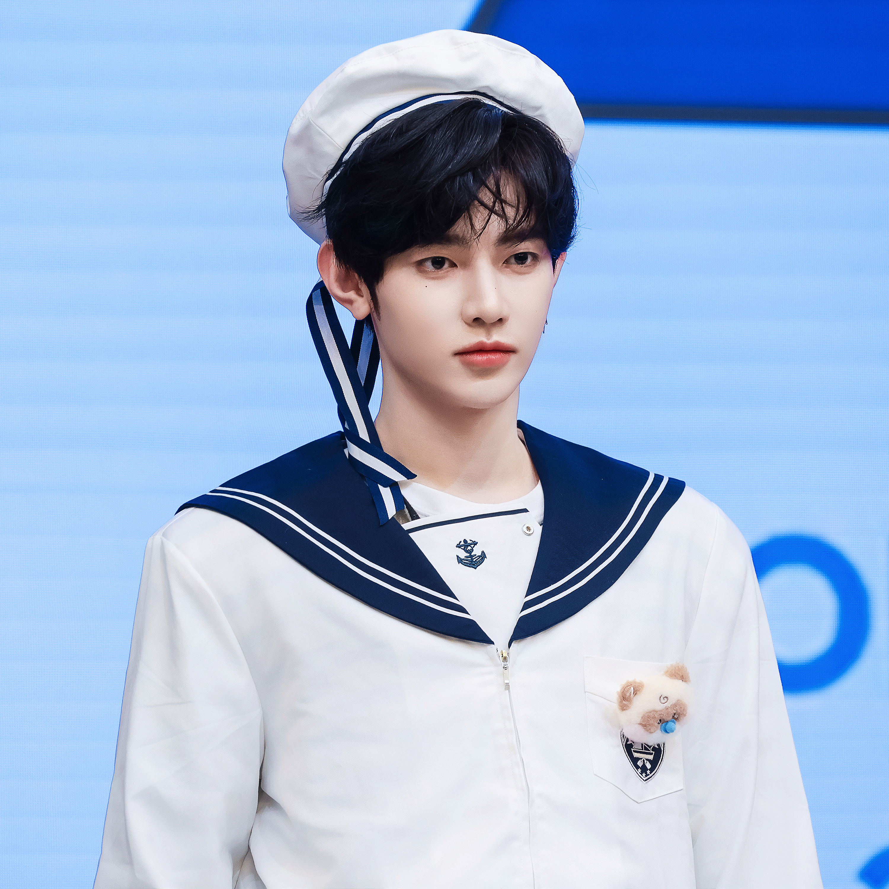 Recent activity shot of Zhang Hao (ZEROBASEONE)