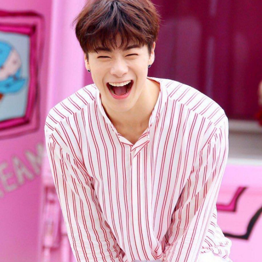 Recent activity shot of Moonbin (ASTRO)