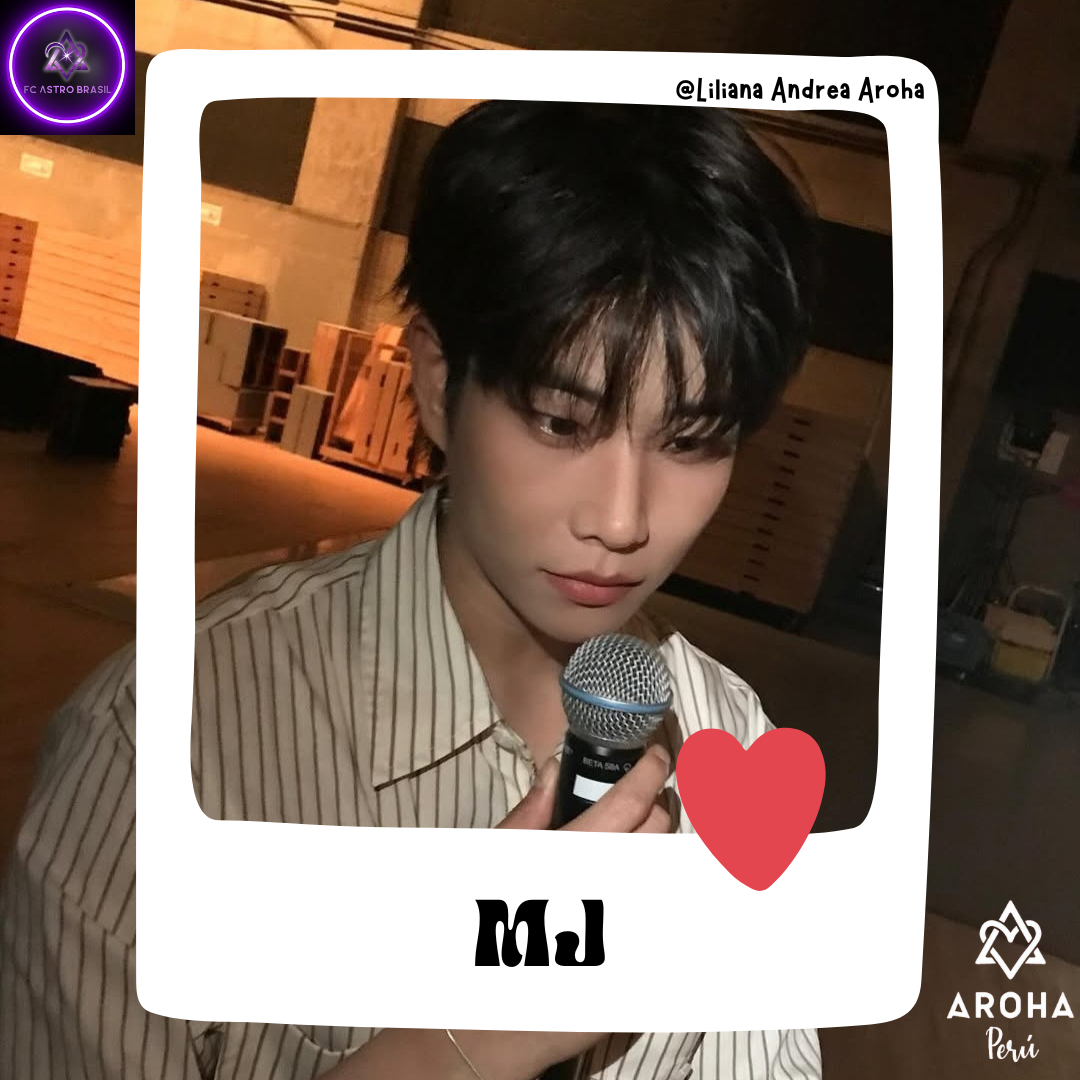 A moment captured by MJ (ASTRO)'s fan