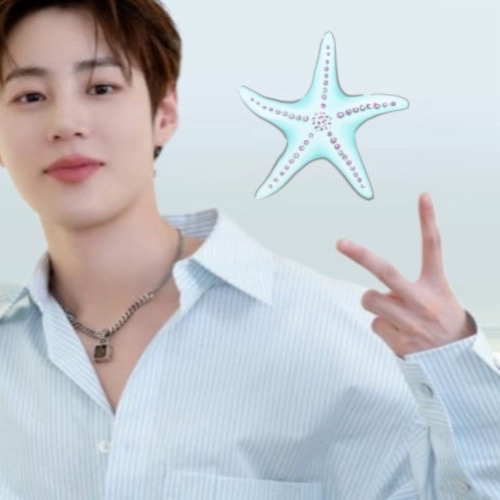 A moment captured by Ha Sungwoon's fan