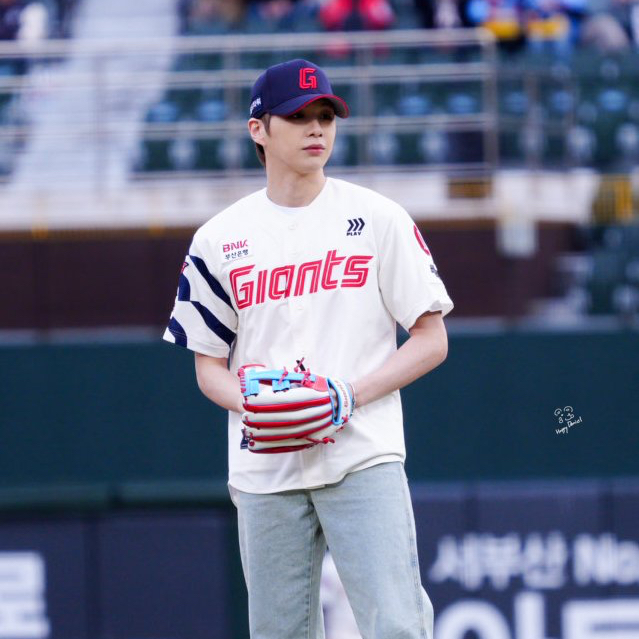 Recent activity shot of Kang Daniel