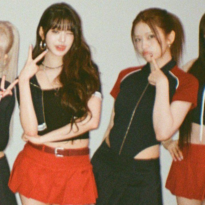 Behind-the-scenes cut of An Yujin (IVE)