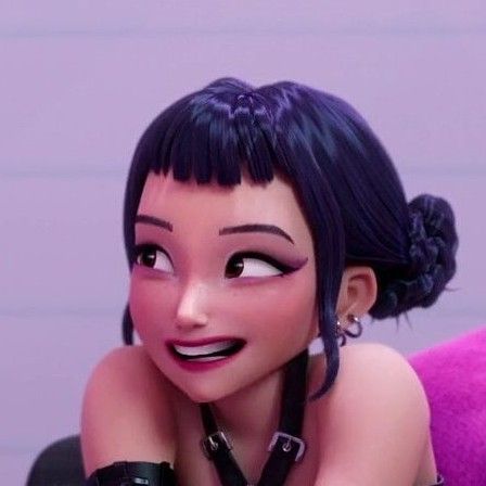 Behind-the-scenes cut of Zoey (HUNTR/X)