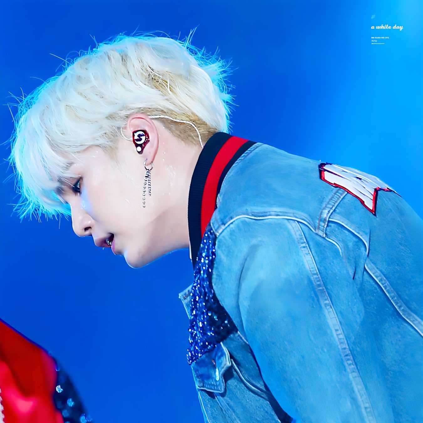 A moment captured by SUGA (BTS)'s fan