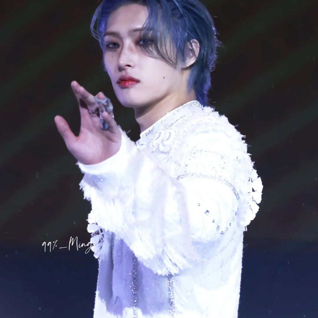 Recent activity shot of Mingi (ATEEZ)