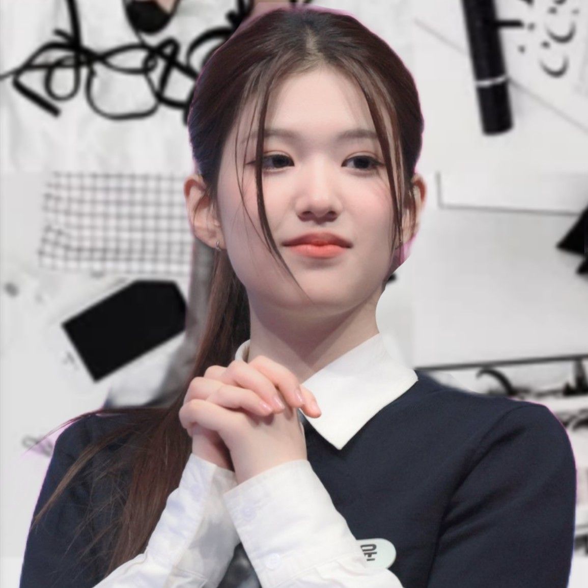 A moment captured by Yoon Jiyoon's fan