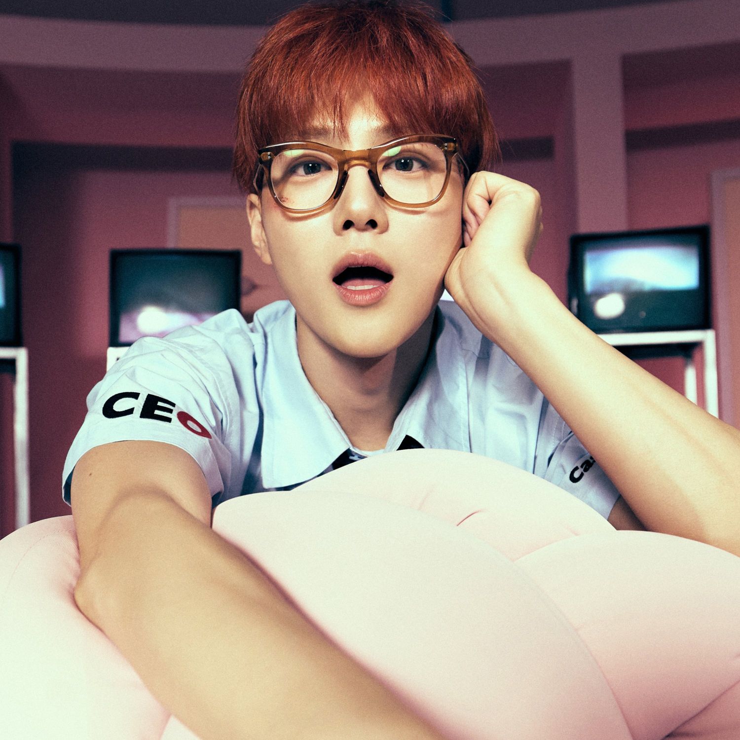 Recent activity shot of Suho (EXO)