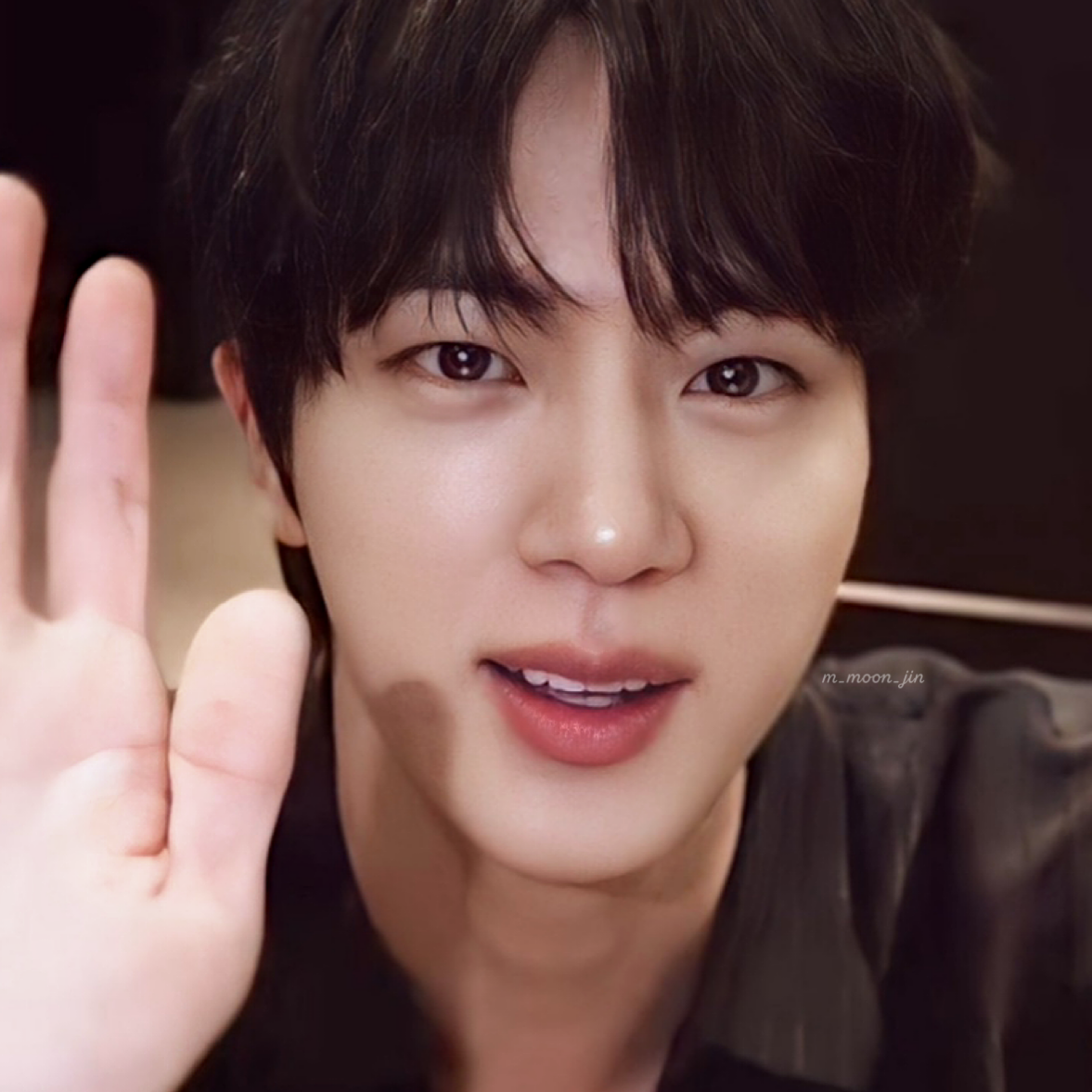 Recent activity shot of Jin (BTS)