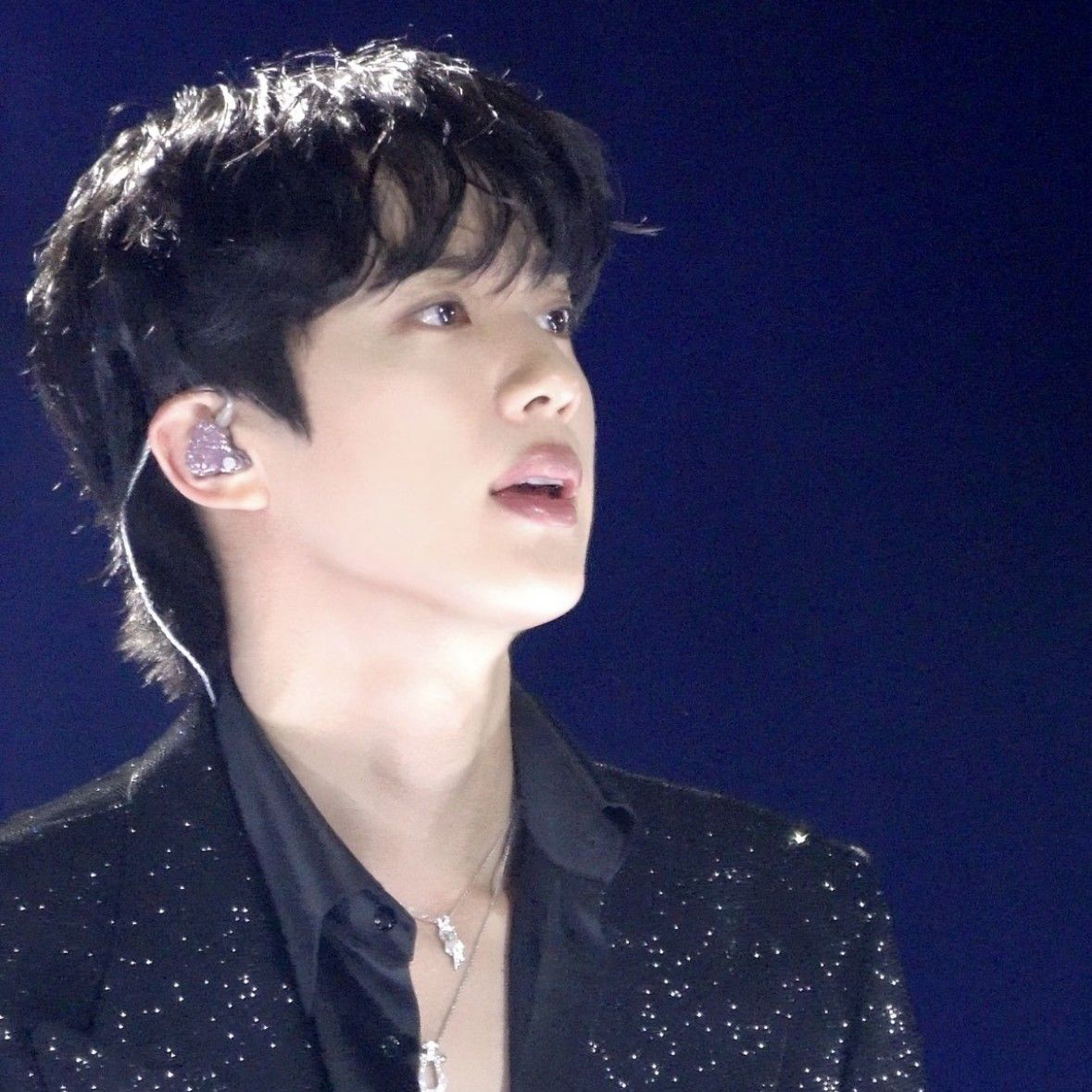 Recent activity shot of Jin (BTS)