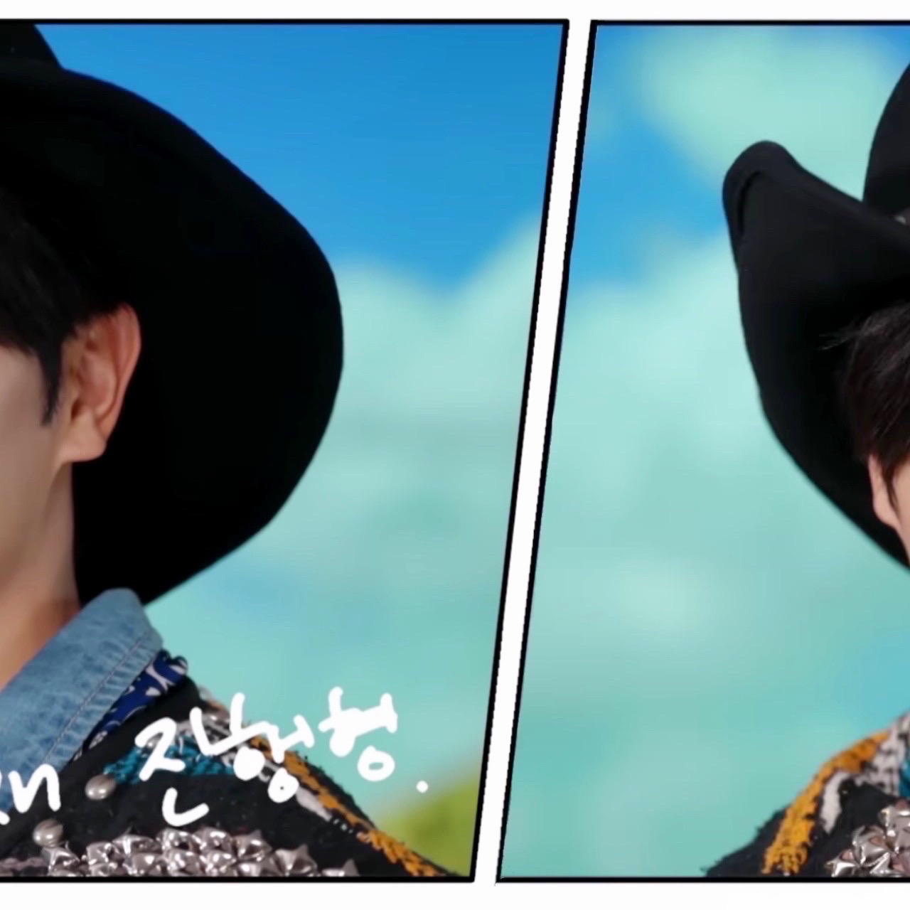 A moment captured by Hyunjae (THE BOYZ)'s fan