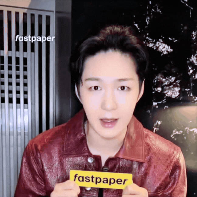 Recent activity shot of Lee Changsub (BTOB)