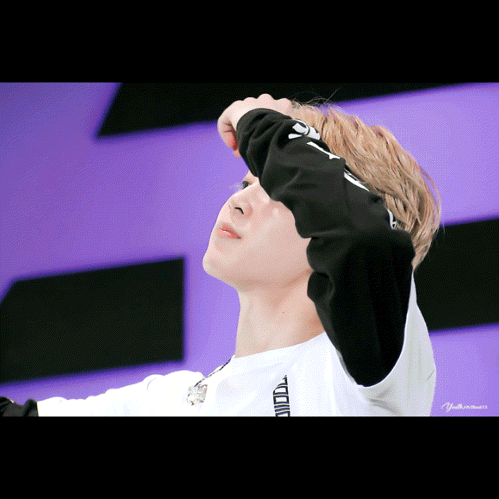 Recent activity shot of Jimin (BTS)