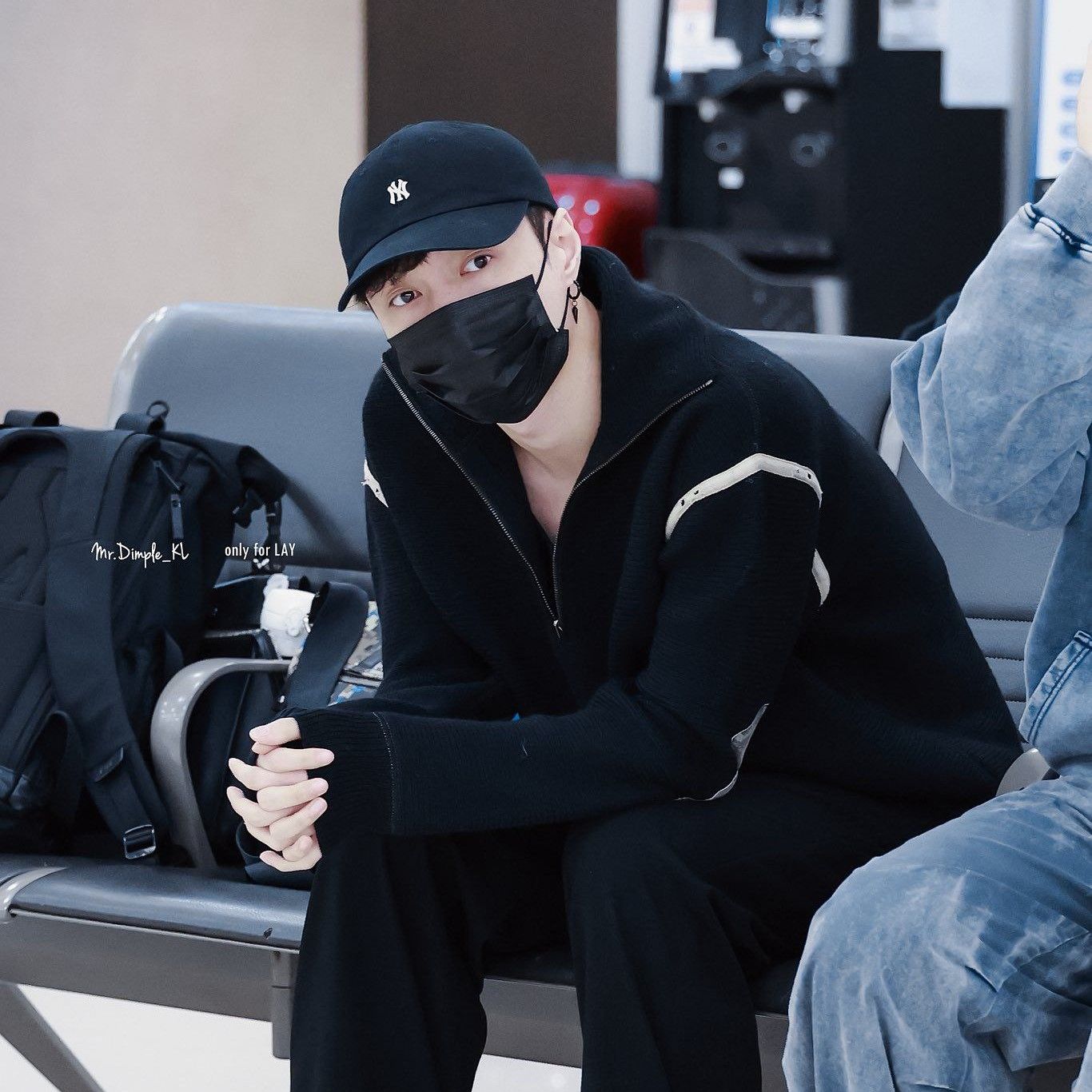 Recent activity shot of Lay (EXO)