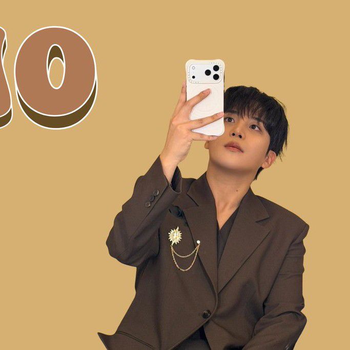 Recent activity shot of Jongho (ATEEZ)