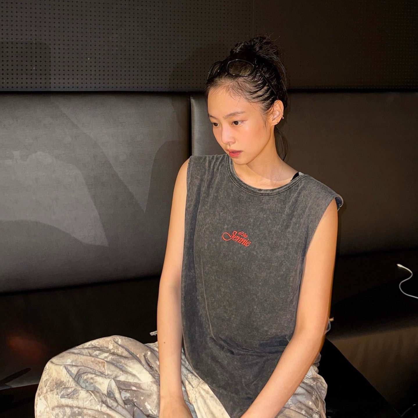 Jennie (BLACKPINK)粉丝拍下的瞬间