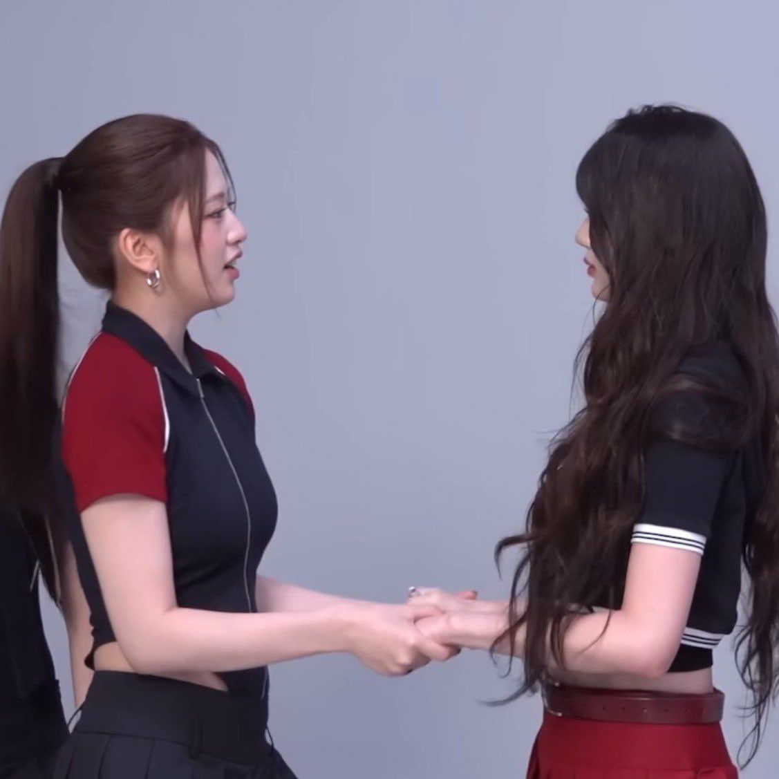 A moment captured by An Yujin (IVE)'s fan