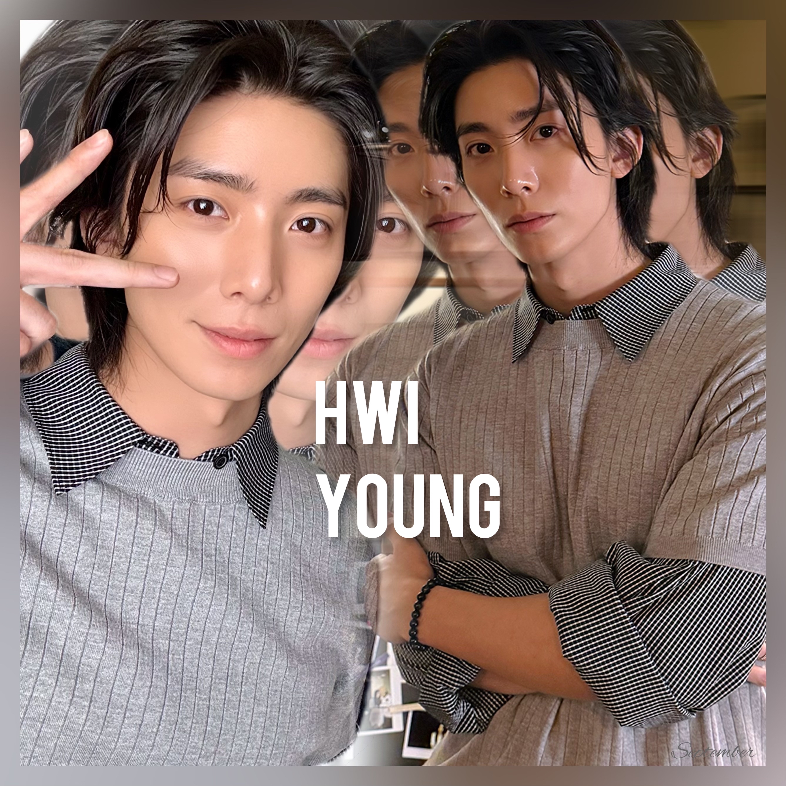 Recent activity shot of Hwiyoung (SF9)