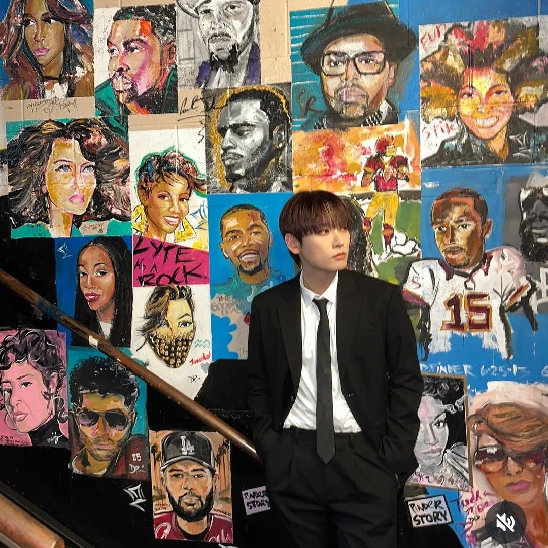 Recent activity shot of Inseong (SF9)