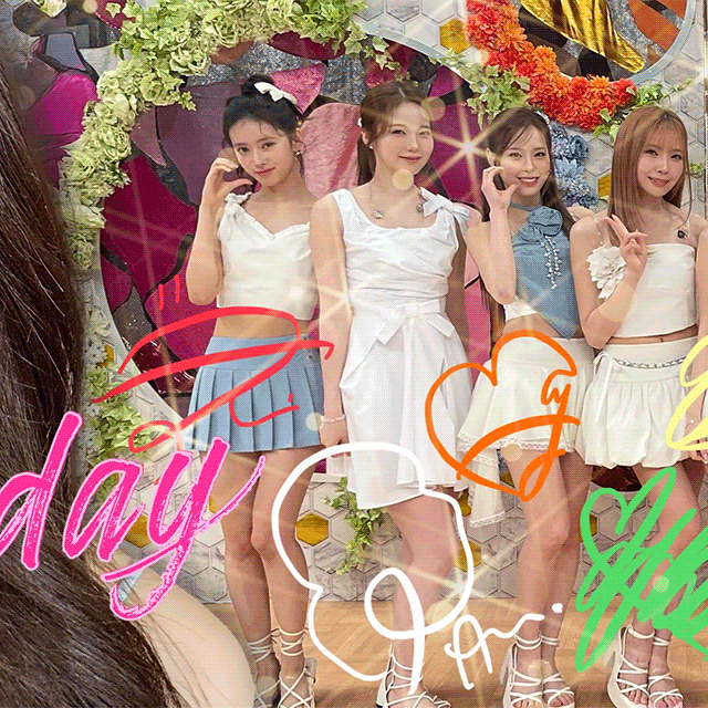 Behind-the-scenes cut of Miihi (NiziU)