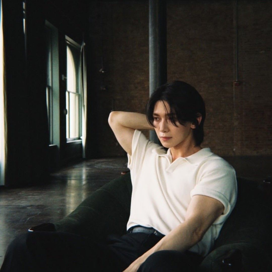 Recent activity shot of Yeosang (ATEEZ)