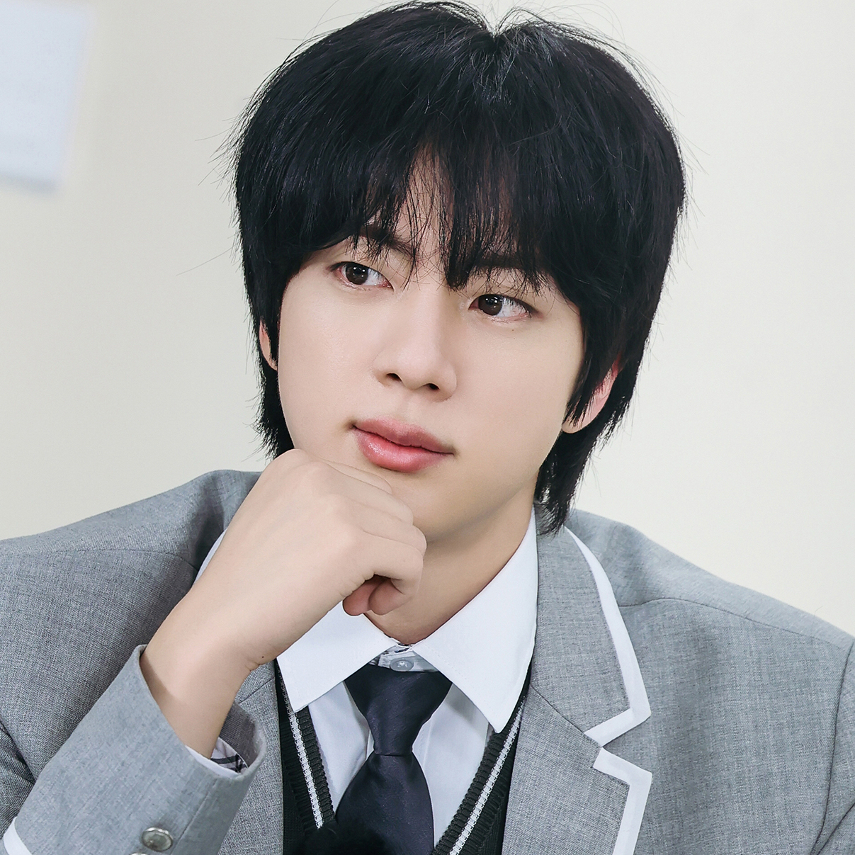 Recent activity shot of Jin (BTS)