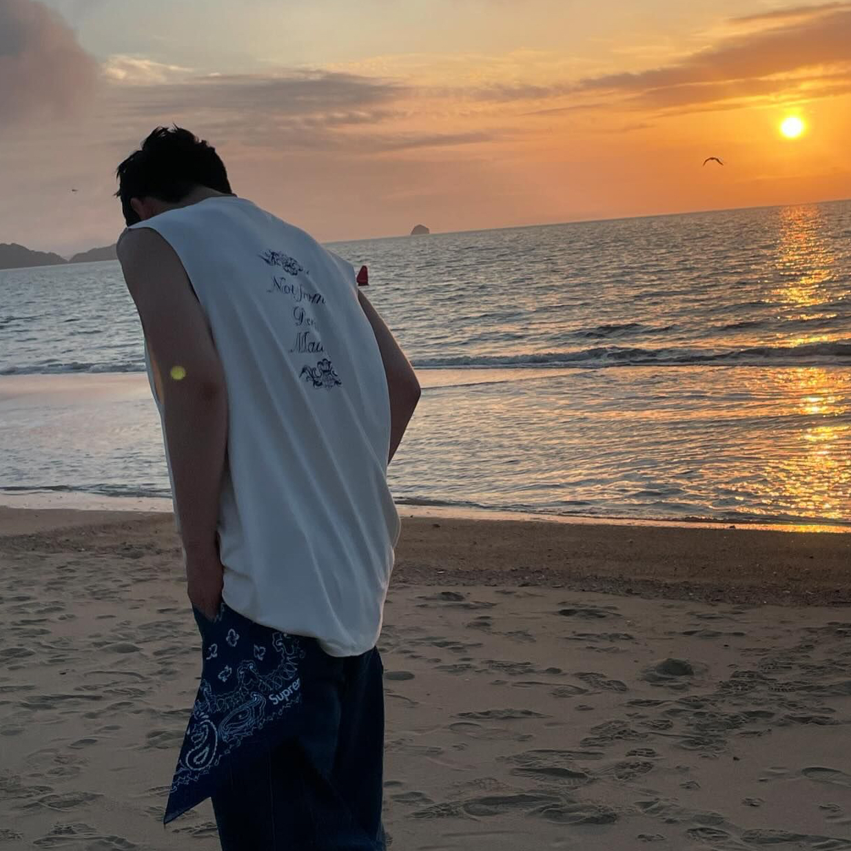A moment captured by Kim Yohan (WEi)'s fan