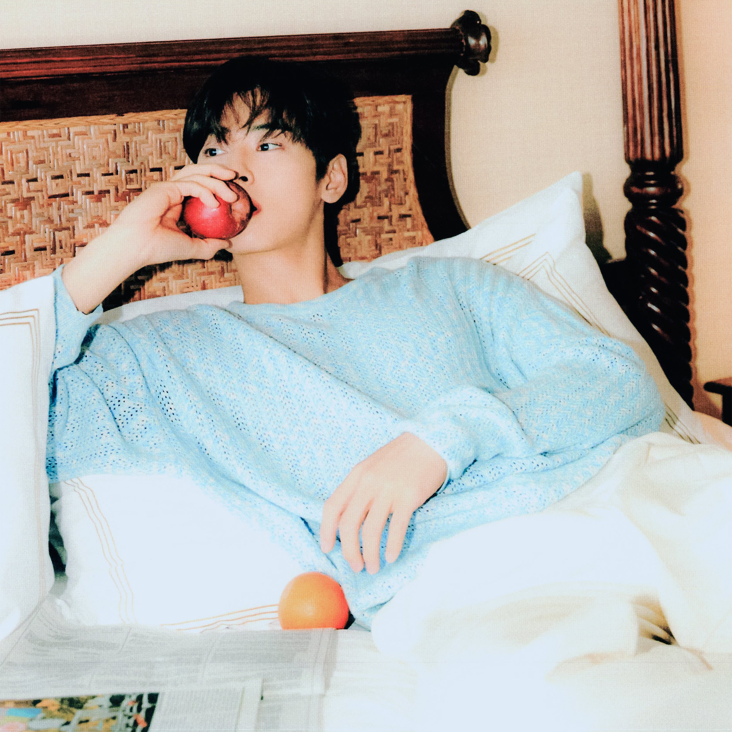 A moment captured by ASTRO's fan