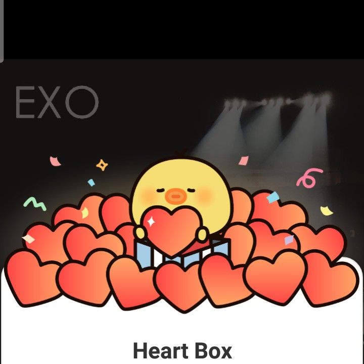 Recent activity shot of EXO