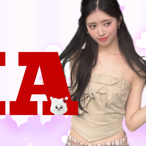 Recent activity shot of Rima (NiziU)
