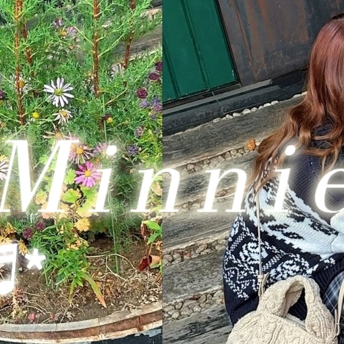 A moment captured by Minnie (i-dle)'s fan