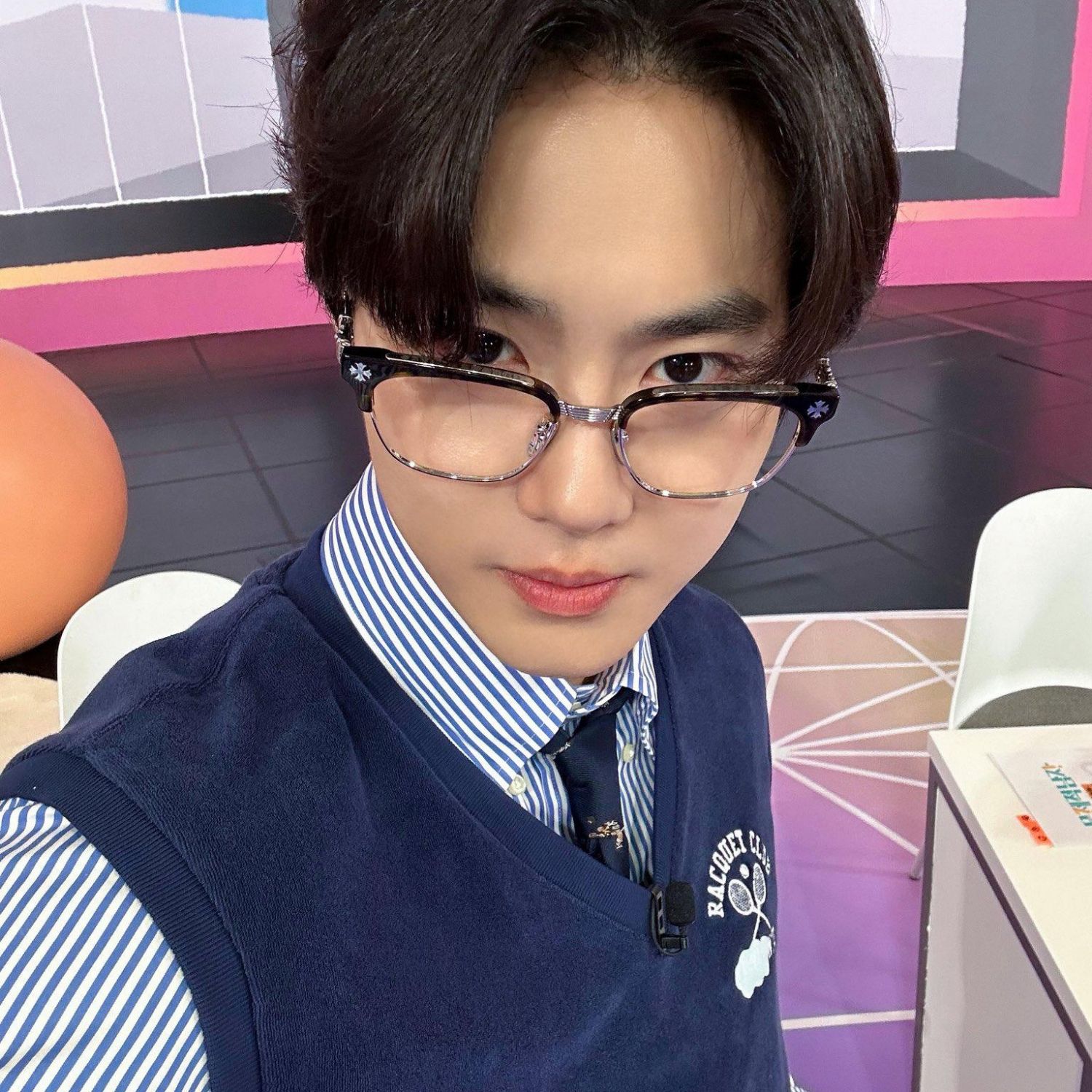 A moment captured by Suho (EXO)'s fan