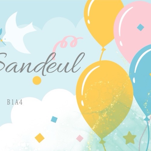 Latest photo of Sandeul (B1A4)