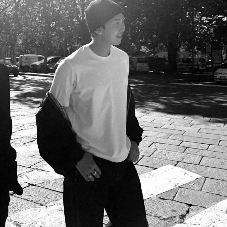 Recent activity shot of RM (BTS)