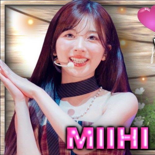 Behind-the-scenes cut of Miihi (NiziU)