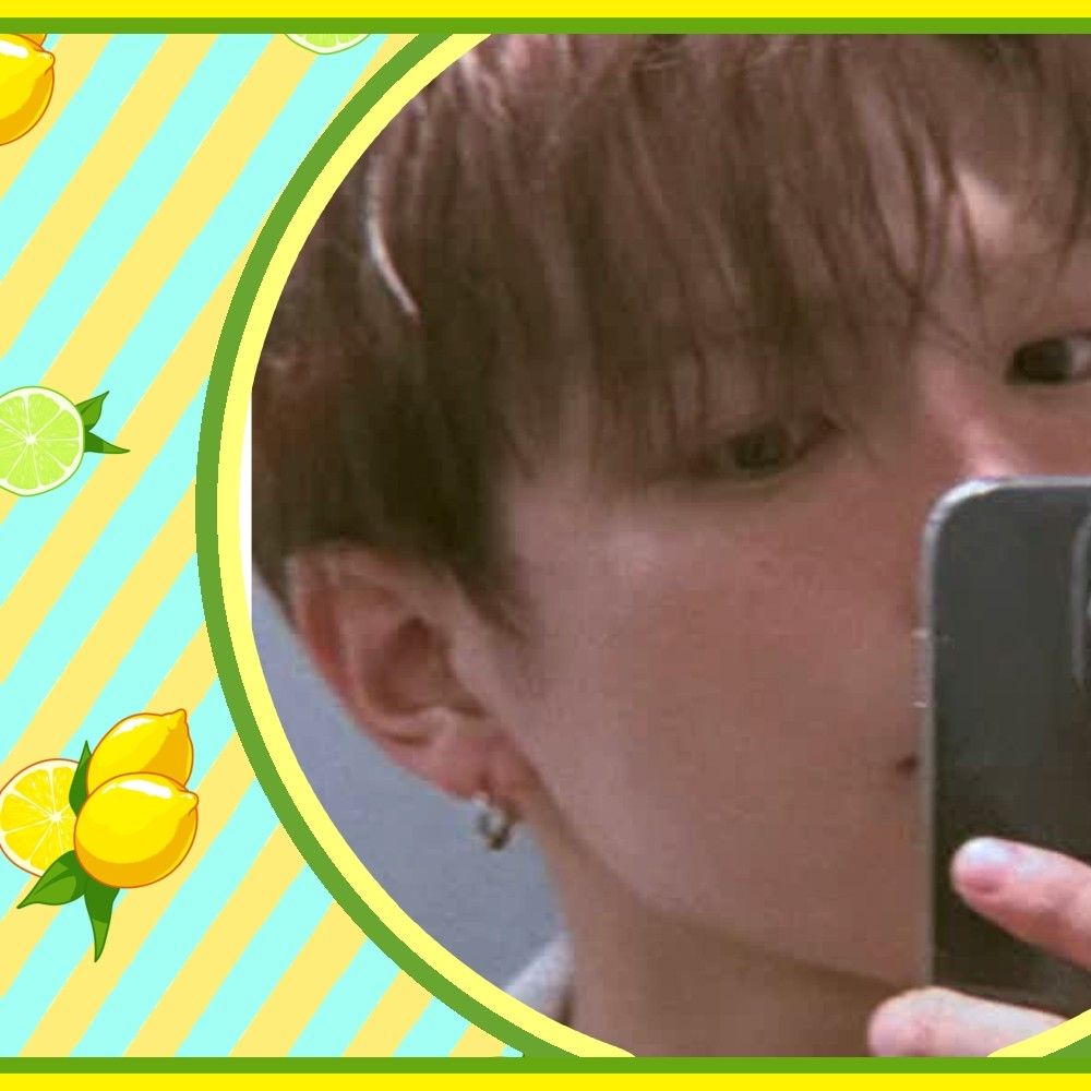 Behind-the-scenes cut of Hongjoong (ATEEZ)