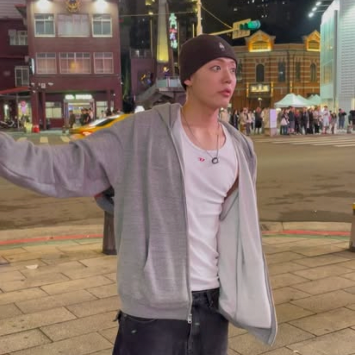 Recent activity shot of Chan (A.C.E)