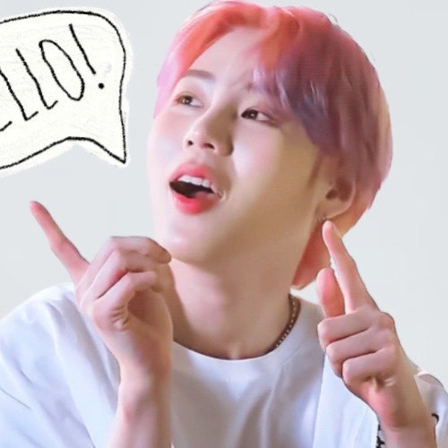 A moment captured by Ha Sungwoon's fan