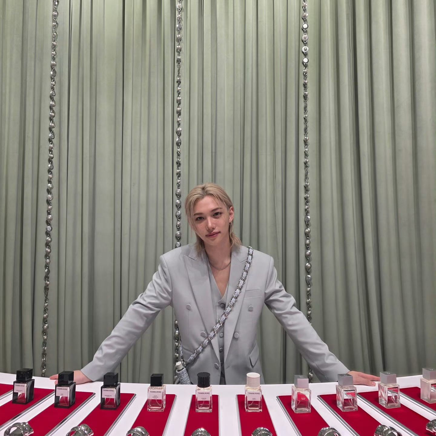 Recent activity shot of Felix (Stray Kids)