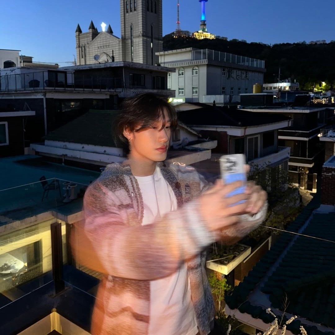 A moment captured by Bang Yedam's fan