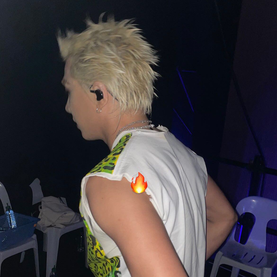 A moment captured by Taeyang (BIGBANG)'s fan