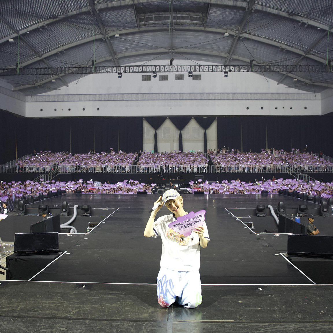 伯贤 (EXO)粉丝拍下的瞬间