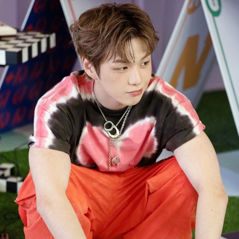 A moment captured by Kang Daniel's fan