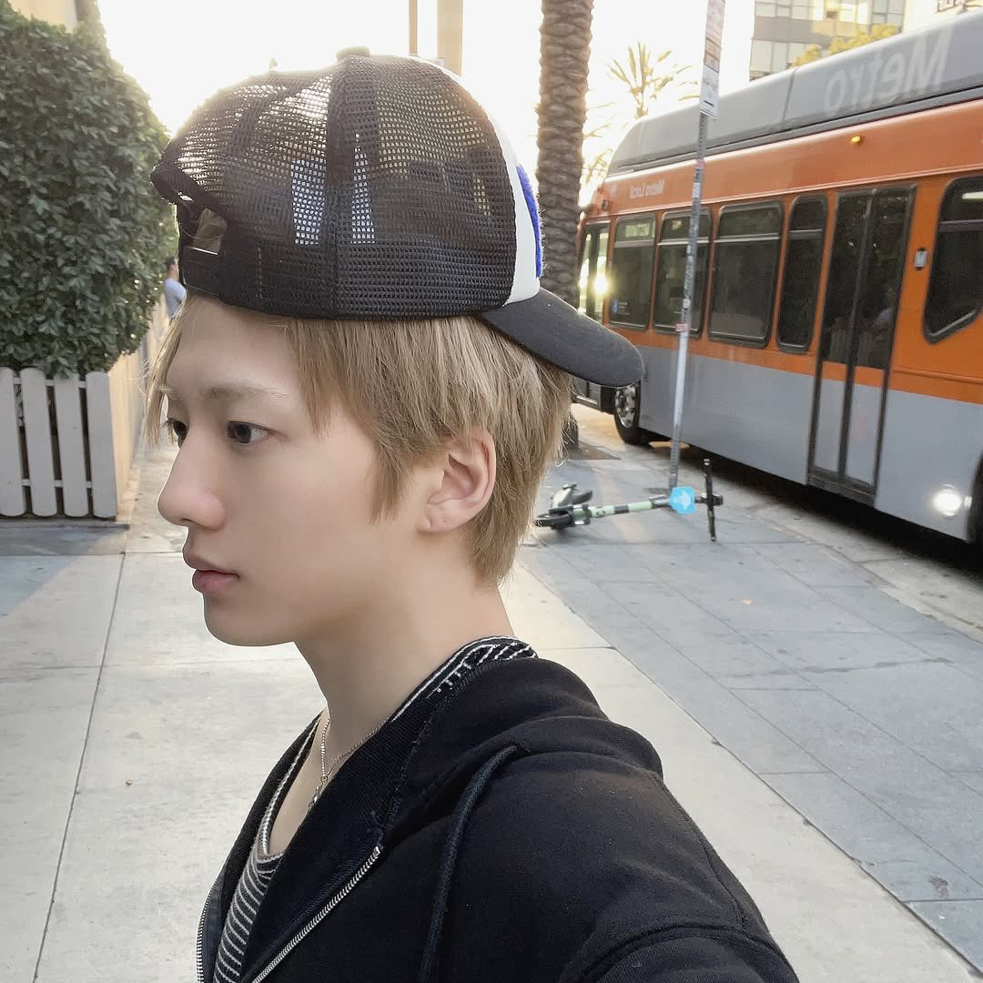 Recent activity shot of Minjae (Xikers)