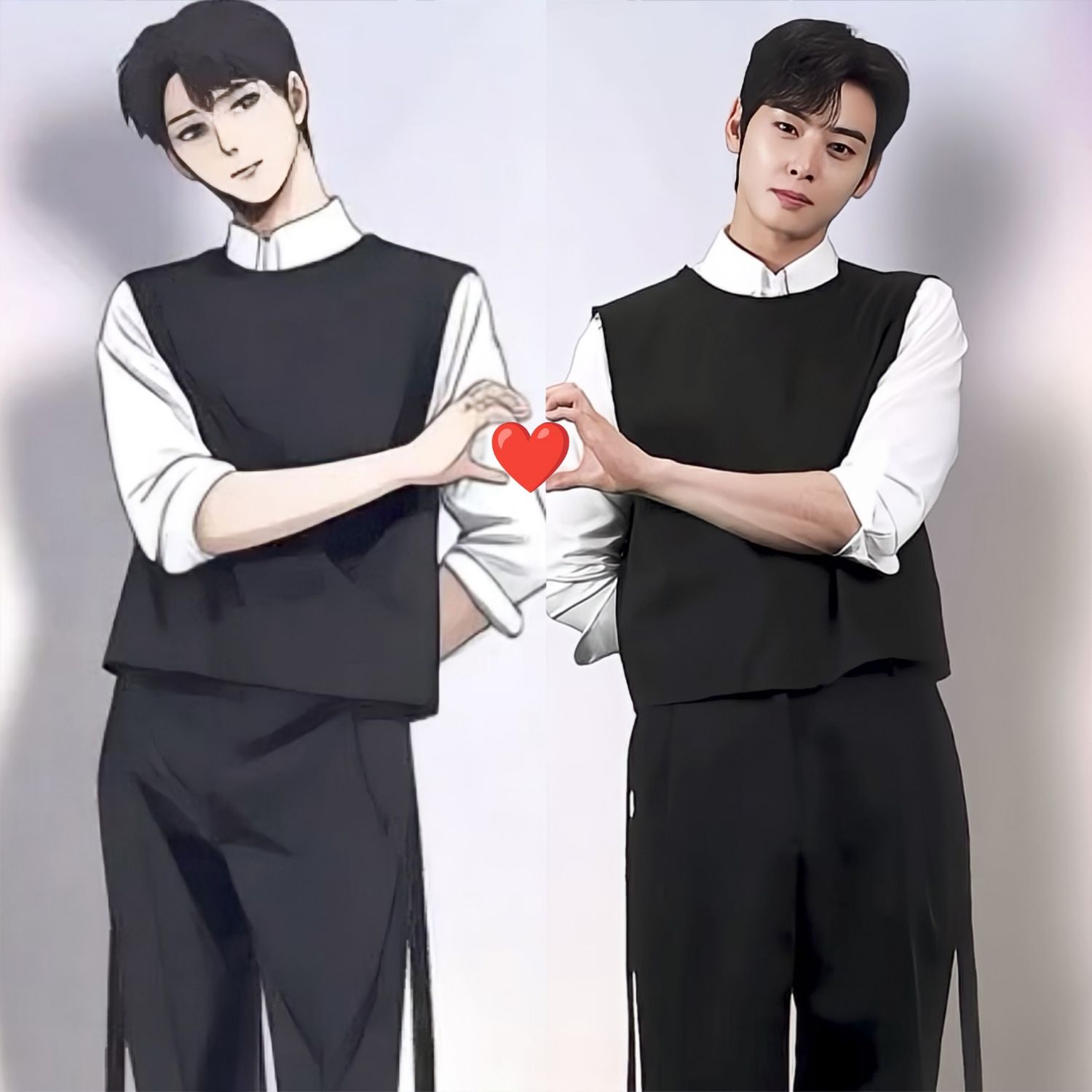 A moment captured by Eunwoo (ASTRO)'s fan