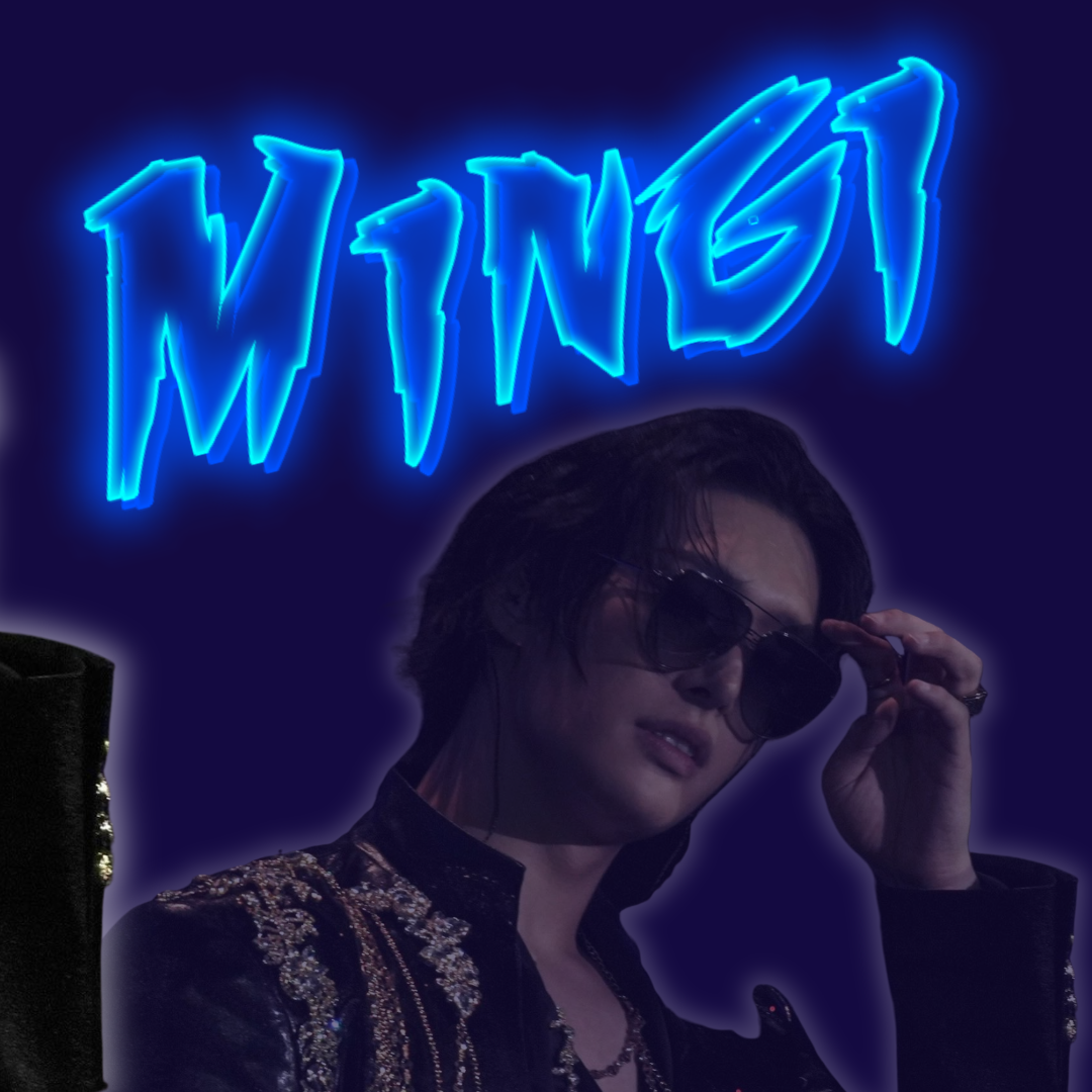 Recent activity shot of Mingi (ATEEZ)